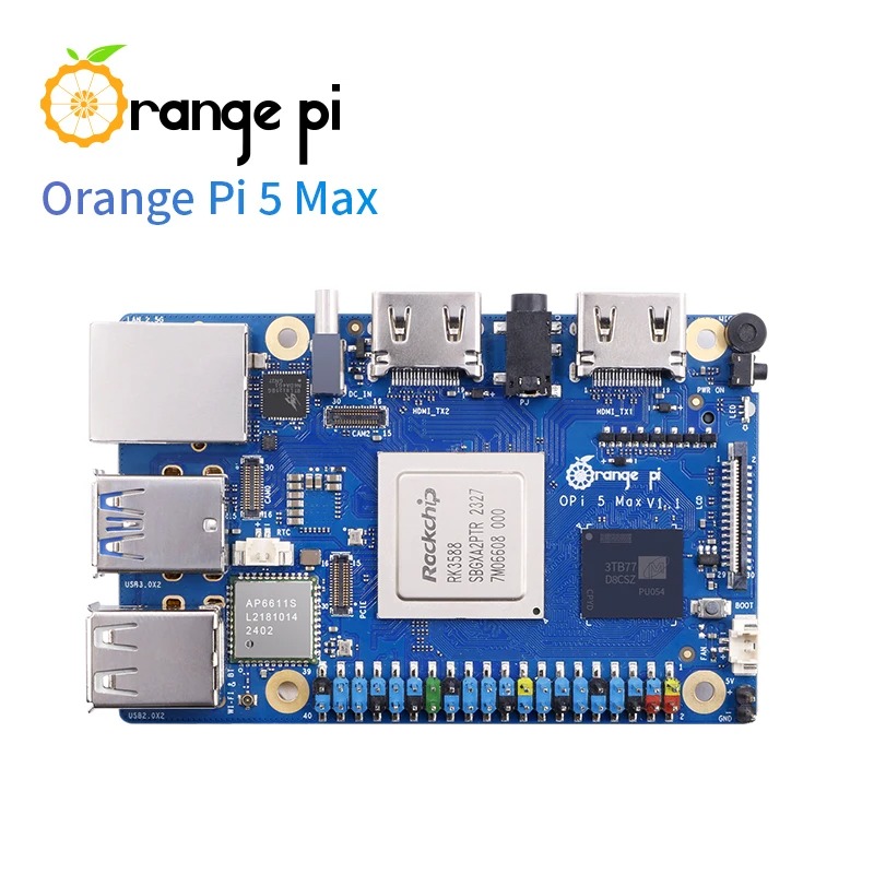 RoRuSOrangePi 5 Max 16GB with  - Orange Pi 5 Max Rk3588 ulasan dan harga